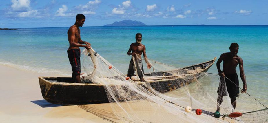 Fisherman–beach